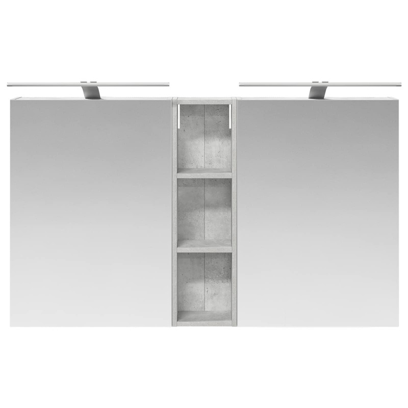 Zestaw Szafek Łazienkowych z półką 3 pcs 120 x 14,5 x 70 cm