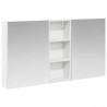 Zestaw Szafek Łazienkowych z półką 3 pcs 130 x 14,5 x 70 cm