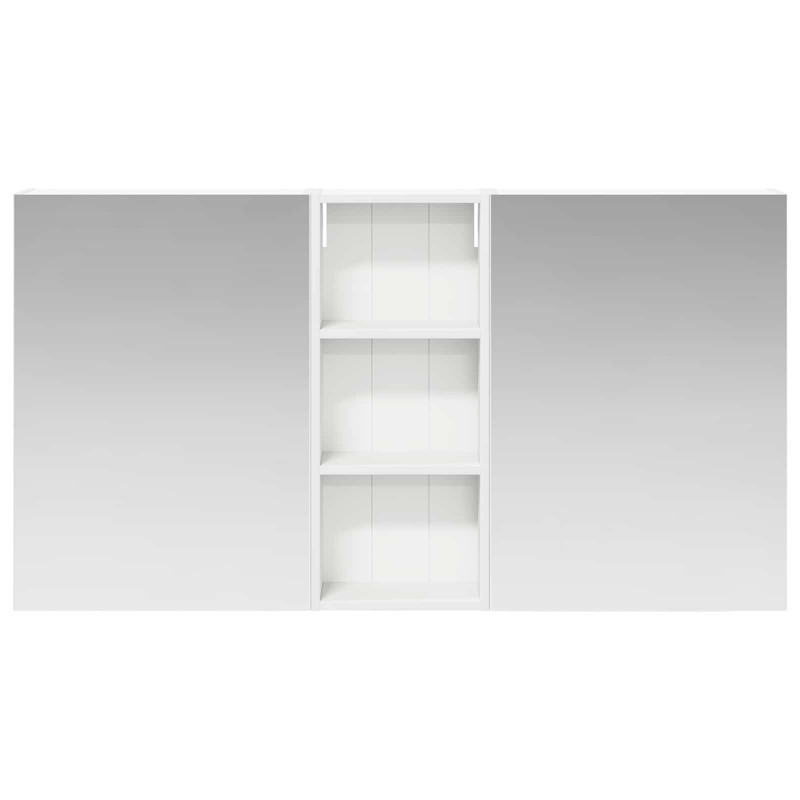 Zestaw Szafek Łazienkowych z półką 3 pcs 130 x 14,5 x 70 cm