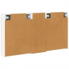 Zestaw Szafek Łazienkowych z półką 3 pcs 130 x 14,5 x 70 cm