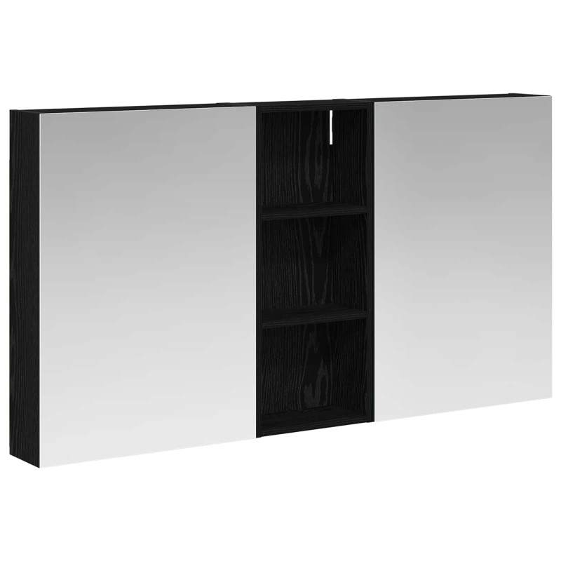Zestaw Szafek Łazienkowych z półką 3 pcs 130 x 14,5 x 70 cm
