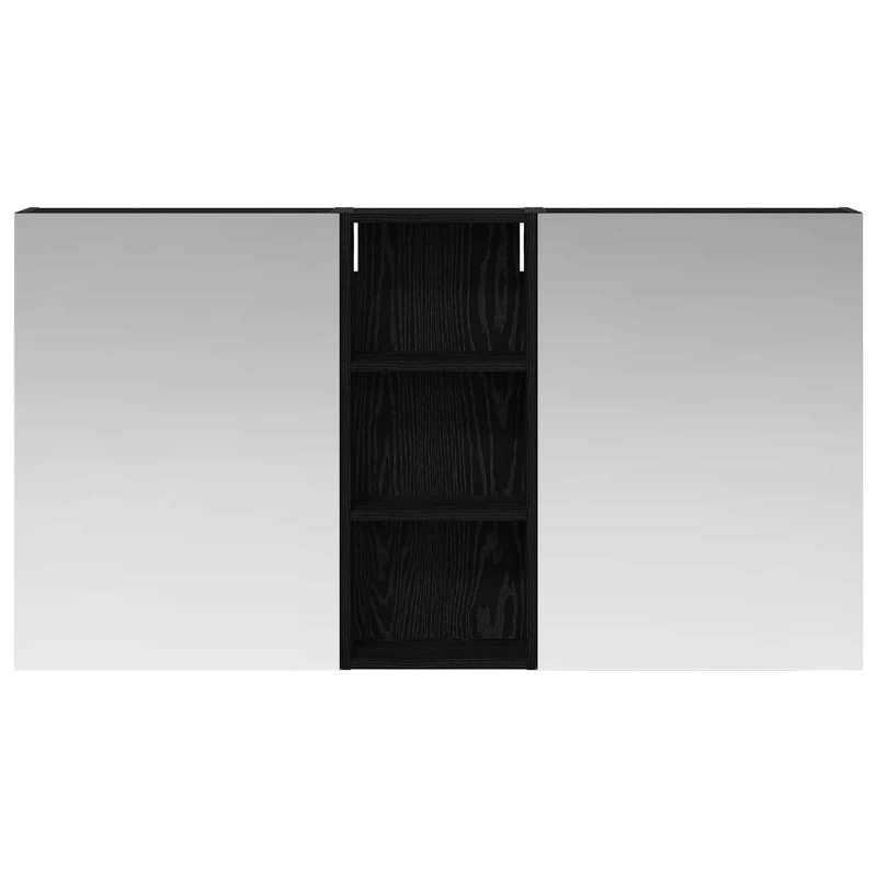 Zestaw Szafek Łazienkowych z półką 3 pcs 130 x 14,5 x 70 cm