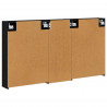 Zestaw Szafek Łazienkowych z półką 3 pcs 130 x 14,5 x 70 cm