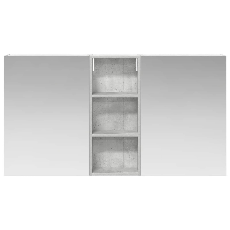 Zestaw Szafek Łazienkowych z półką 3 pcs 130 x 14,5 x 70 cm