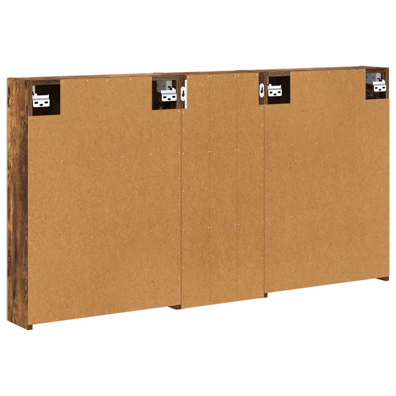 Zestaw Szafek Łazienkowych z półką 3 pcs 130 x 14,5 x 70 cm