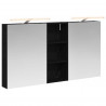 Zestaw Szafek Łazienkowych z półką 3 pcs 130 x 14,5 x 70 cm