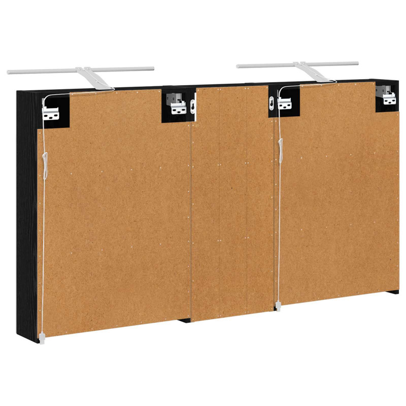 Zestaw Szafek Łazienkowych z półką 3 pcs 130 x 14,5 x 70 cm
