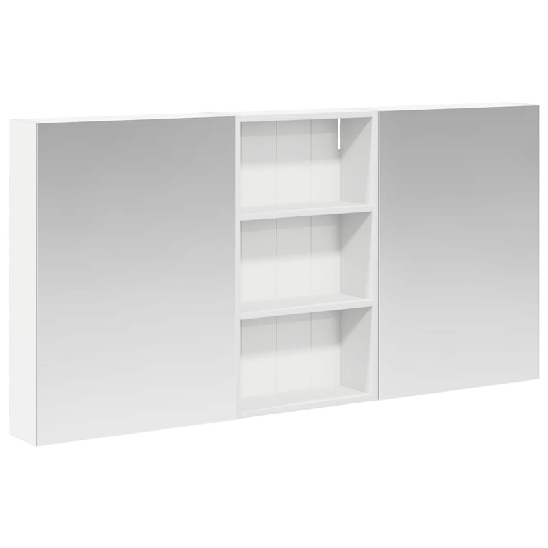 Zestaw Szafek Łazienkowych z półką 3 pcs 140 x 14,5 x 70 cm
