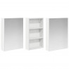 Zestaw Szafek Łazienkowych z półką 3 pcs 140 x 14,5 x 70 cm