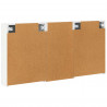 Zestaw Szafek Łazienkowych z półką 3 pcs 140 x 14,5 x 70 cm