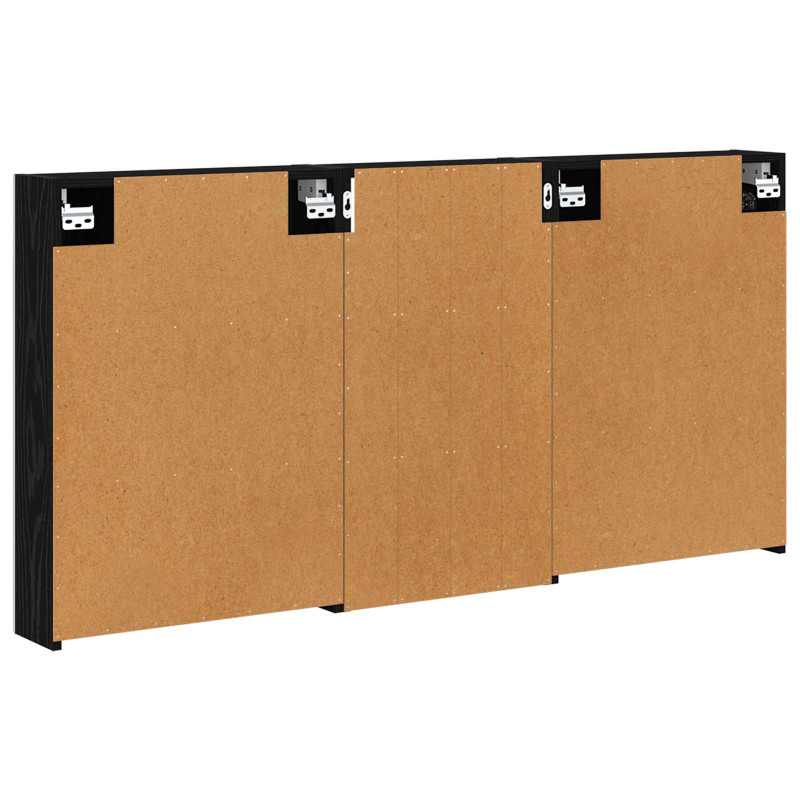 Zestaw Szafek Łazienkowych z półką 3 pcs 140 x 14,5 x 70 cm