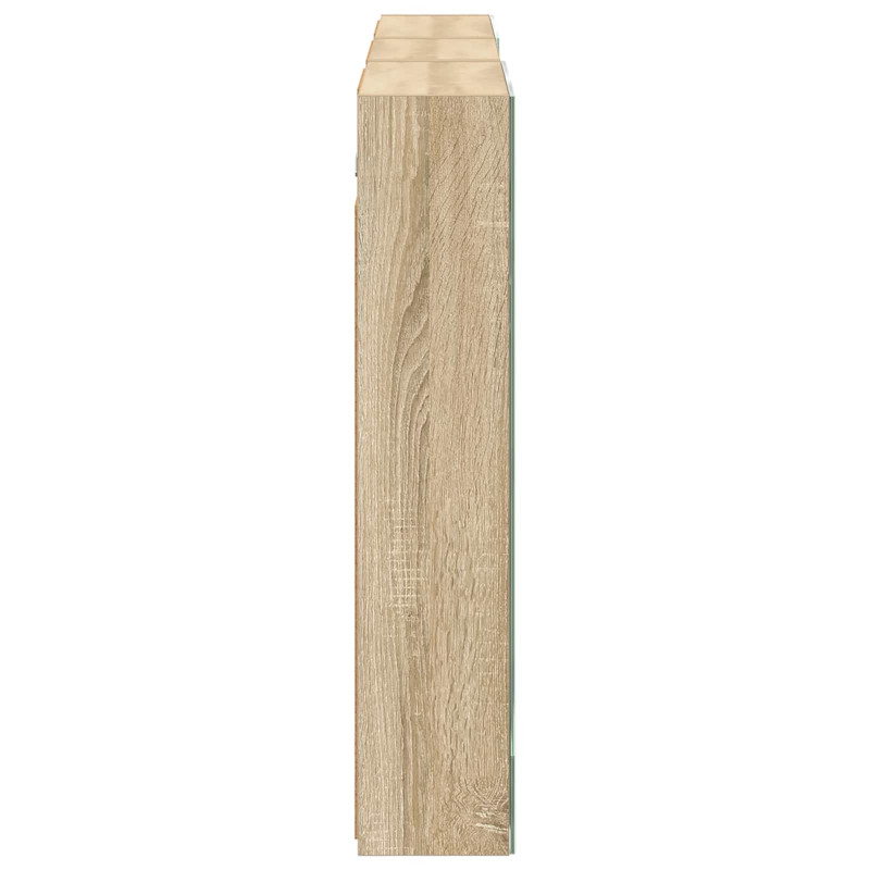 Zestaw Szafek Łazienkowych z półką 3 pcs 140 x 14,5 x 70 cm
