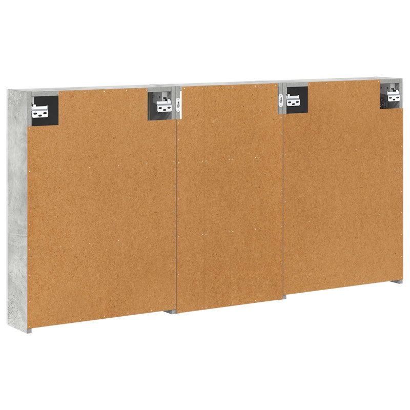 Zestaw Szafek Łazienkowych z półką 3 pcs 140 x 14,5 x 70 cm