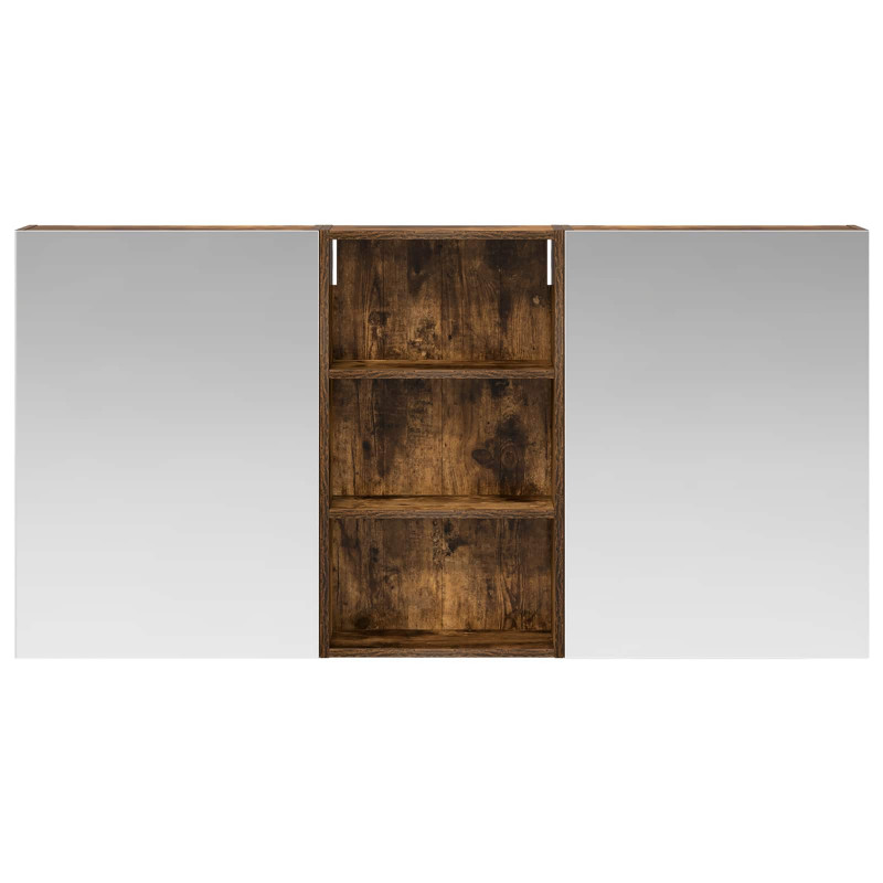 Zestaw Szafek Łazienkowych z półką 3 pcs 140 x 14,5 x 70 cm
