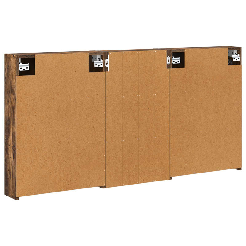 Zestaw Szafek Łazienkowych z półką 3 pcs 140 x 14,5 x 70 cm