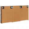 Zestaw Szafek Łazienkowych z półką 3 pcs 140 x 14,5 x 70 cm