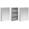 Zestaw Szafek Łazienkowych z półką 3 pcs 140 x 14,5 x 70 cm