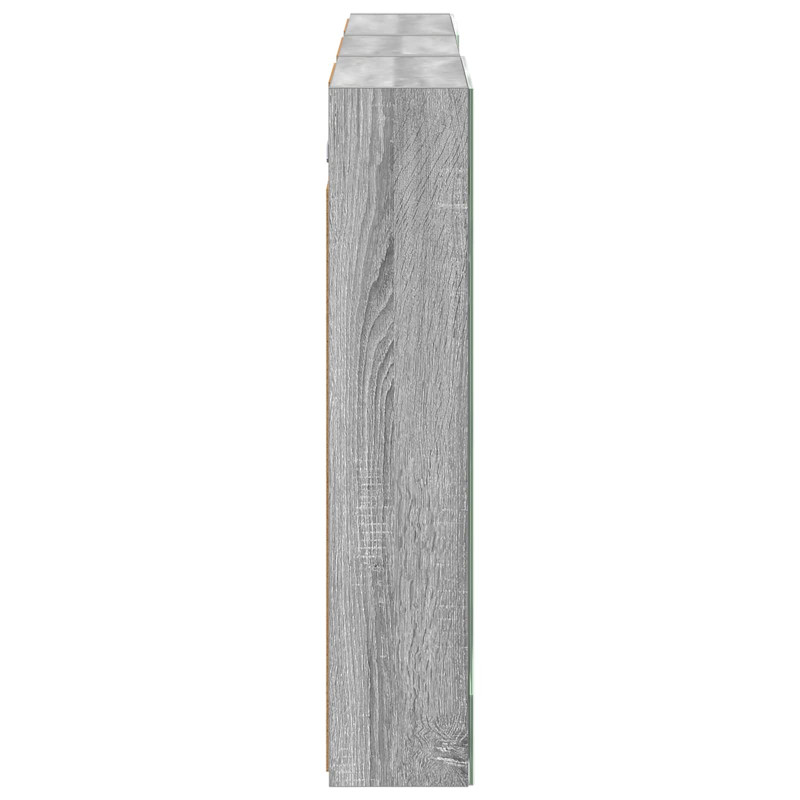 Zestaw Szafek Łazienkowych z półką 3 pcs 140 x 14,5 x 70 cm
