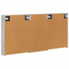 Zestaw Szafek Łazienkowych z półką 3 pcs 140 x 14,5 x 70 cm