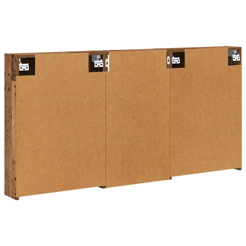 Zestaw Szafek Łazienkowych z półką 3 pcs 140 x 14,5 x 70 cm
