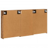 Zestaw Szafek Łazienkowych z półką 3 pcs 140 x 14,5 x 70 cm