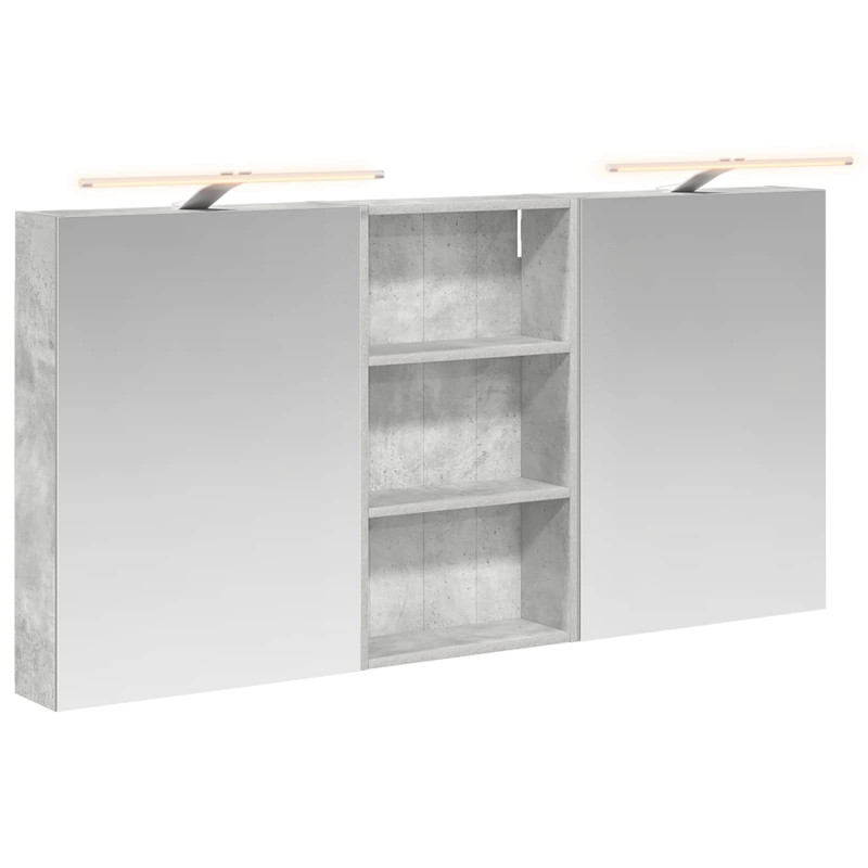 Zestaw Szafek Łazienkowych z półką 3 pcs 140 x 14,5 x 70 cm