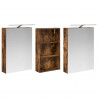 Zestaw Szafek Łazienkowych z półką 3 pcs 140 x 14,5 x 70 cm