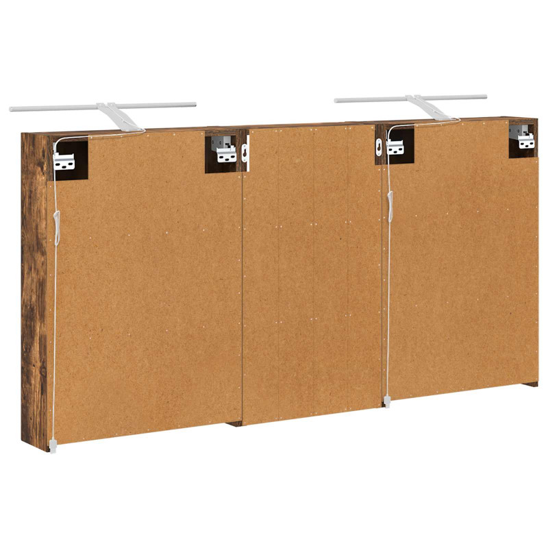 Zestaw Szafek Łazienkowych z półką 3 pcs 140 x 14,5 x 70 cm