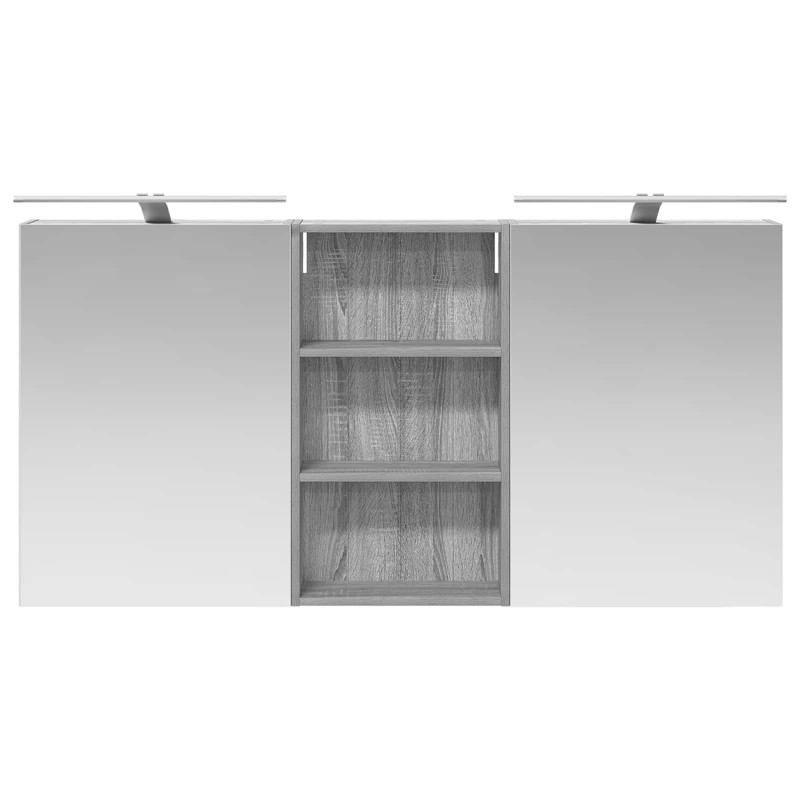 Zestaw Szafek Łazienkowych 3 pcs 140 x 14,5 x 70 cm