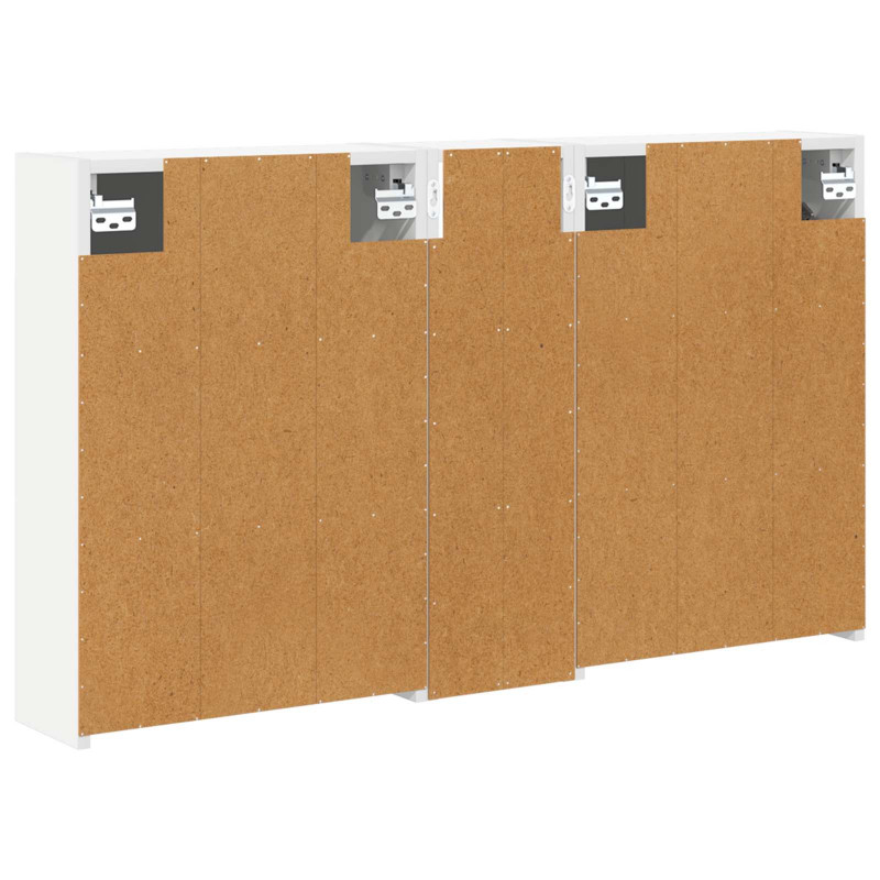 Zestaw Szafek Łazienkowych 3 pcs 106 x 16 x 62,5 cm