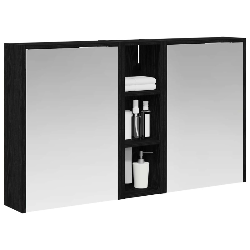 Zestaw Szafek Łazienkowych 3 pcs 106 x 16 x 62,5 cm