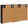 Zestaw Szafek Łazienkowych 3 pcs 106 x 16 x 62,5 cm