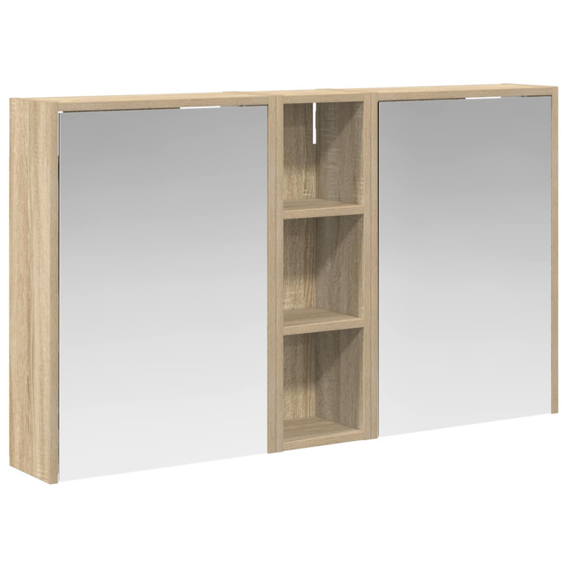 Zestaw Szafek Łazienkowych 3 pcs 106 x 16 x 62,5 cm