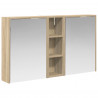 Zestaw Szafek Łazienkowych 3 pcs 106 x 16 x 62,5 cm