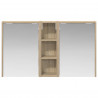Zestaw Szafek Łazienkowych 3 pcs 106 x 16 x 62,5 cm