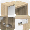 Zestaw Szafek Łazienkowych 3 pcs 106 x 16 x 62,5 cm