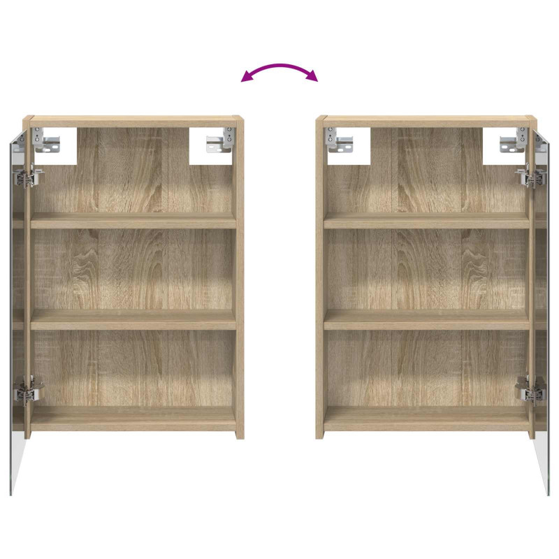 Zestaw Szafek Łazienkowych 3 pcs 106 x 16 x 62,5 cm