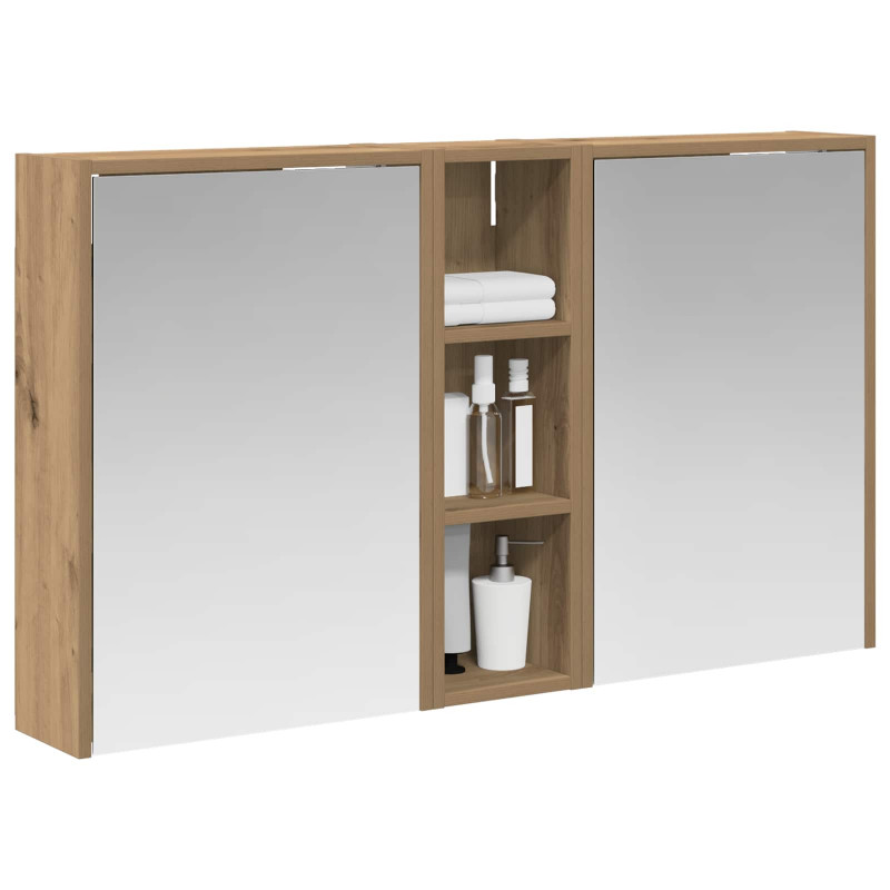 Zestaw Szafek Łazienkowych 3 pcs 106 x 16 x 62,5 cm