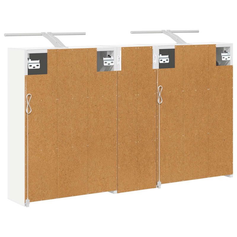 Zestaw Szafek Łazienkowych 3 pcs 106 x 16 x 62,5 cm
