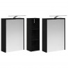 Zestaw Szafek Łazienkowych 3 pcs 106 x 16 x 62,5 cm