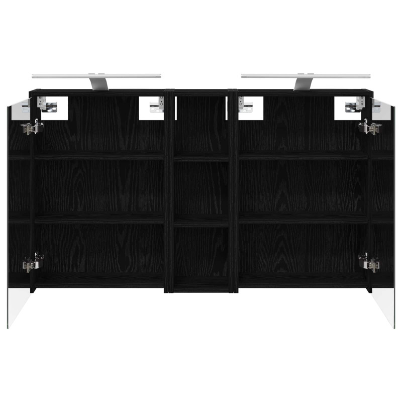 Zestaw Szafek Łazienkowych 3 pcs 106 x 16 x 62,5 cm