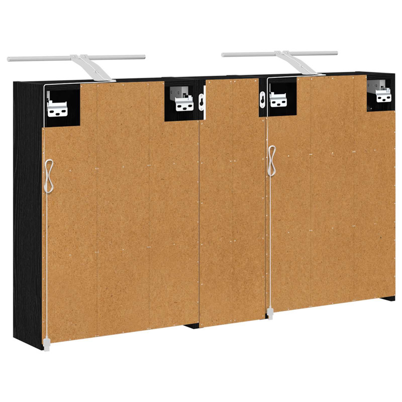 Zestaw Szafek Łazienkowych 3 pcs 106 x 16 x 62,5 cm