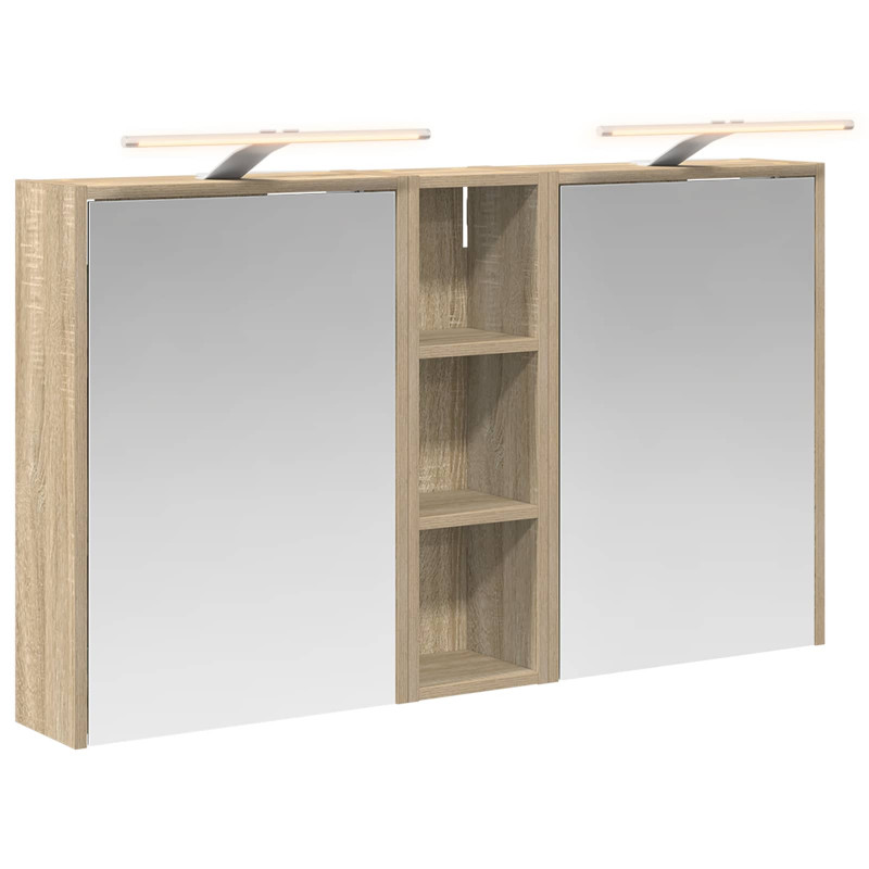 Zestaw Szafek Łazienkowych 3 pcs 106 x 16 x 62,5 cm