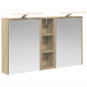 Zestaw Szafek Łazienkowych 3 pcs 106 x 16 x 62,5 cm