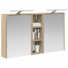 Zestaw Szafek Łazienkowych 3 pcs 106 x 16 x 62,5 cm