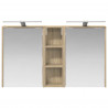 Zestaw Szafek Łazienkowych 3 pcs 106 x 16 x 62,5 cm