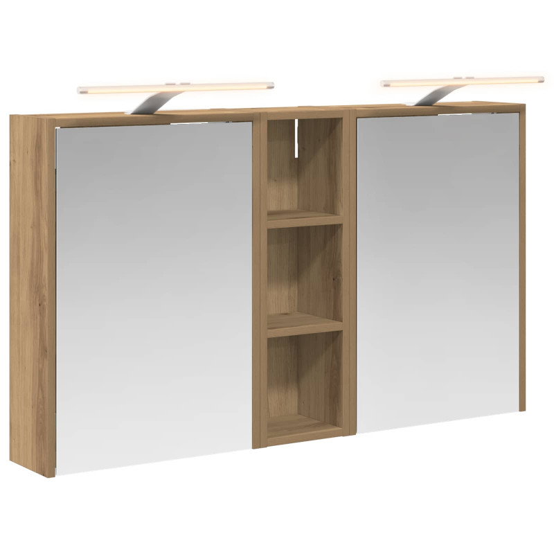 Zestaw Szafek Łazienkowych 3 pcs 106 x 16 x 62,5 cm