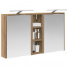 Zestaw Szafek Łazienkowych 3 pcs 106 x 16 x 62,5 cm