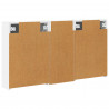 Zestaw Szafek Łazienkowych 3 pcs 116 x 16 x 62,5 cm