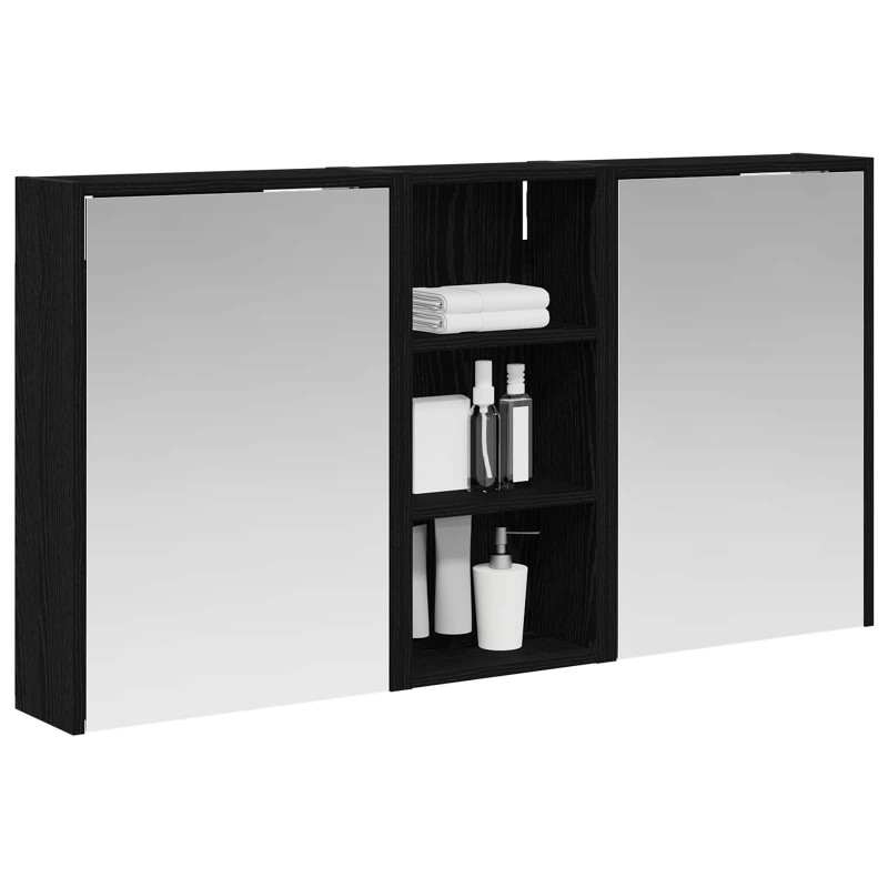 Zestaw Szafek Łazienkowych 3 pcs 116 x 16 x 62,5 cm